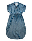 · Nemi Robe · Tencel Bleu Clair ·
