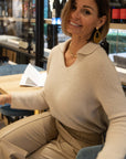 · Pull Sassari · Beige ·