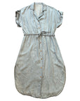 · Nemi Robe · Tencel Bleu Clair ·