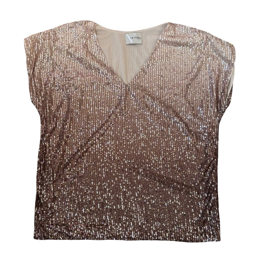 · Naples Blouse · Rose / Taupe ·