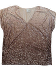 · Naples Blouse · Rose / Taupe ·