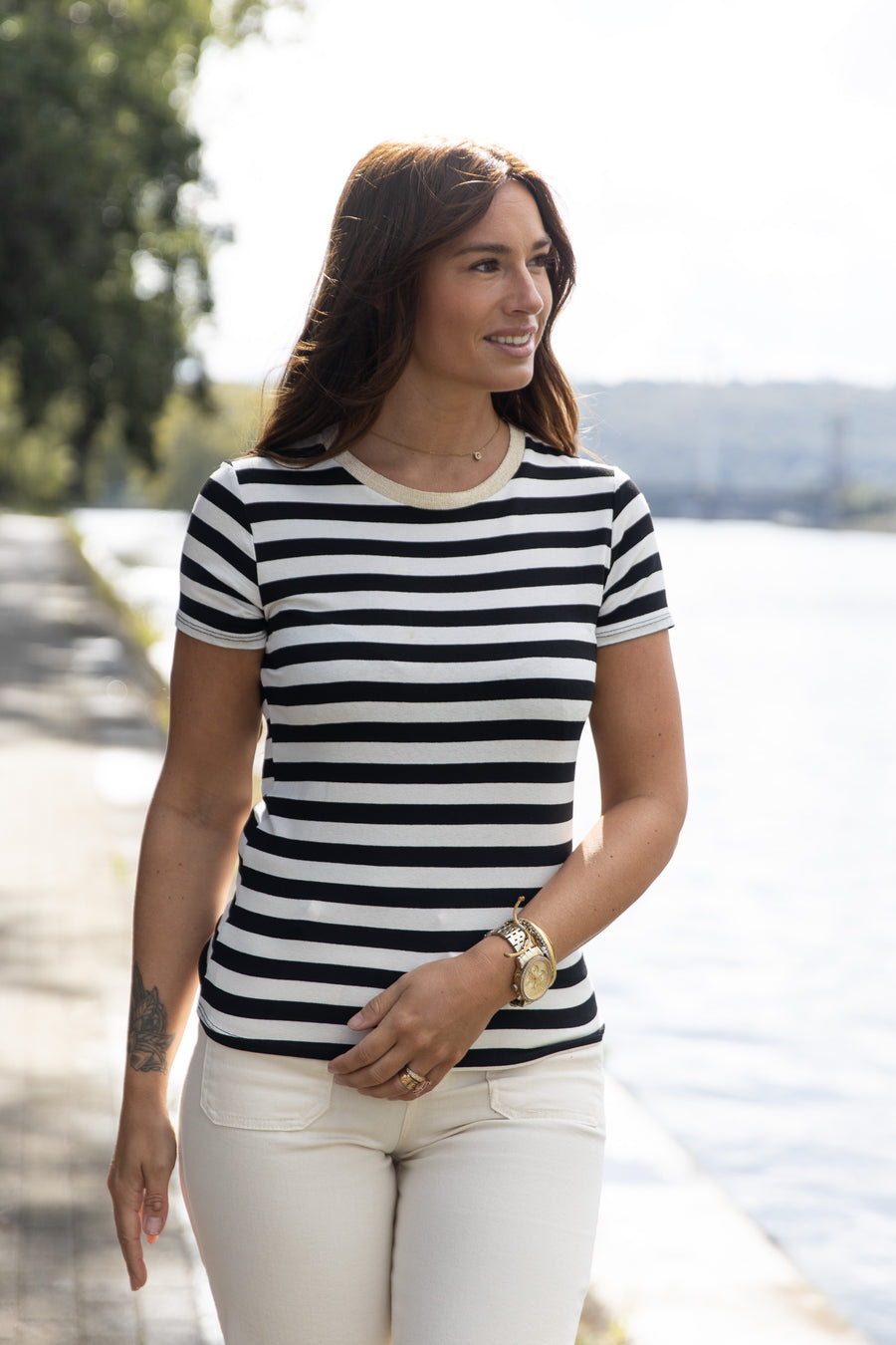 · T-shirt Popeye · Bleu ·