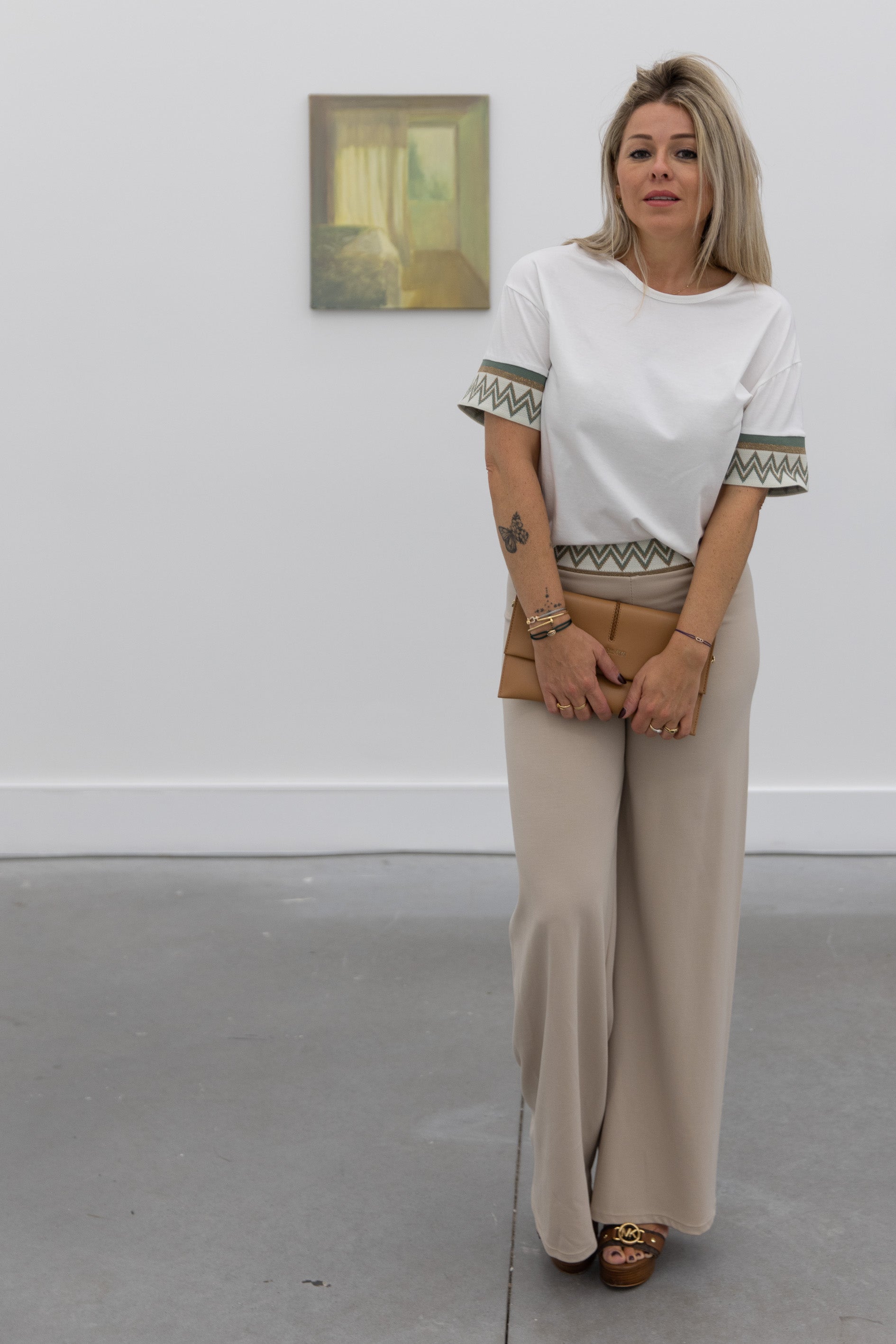 · Collano Blouse · Beige ·