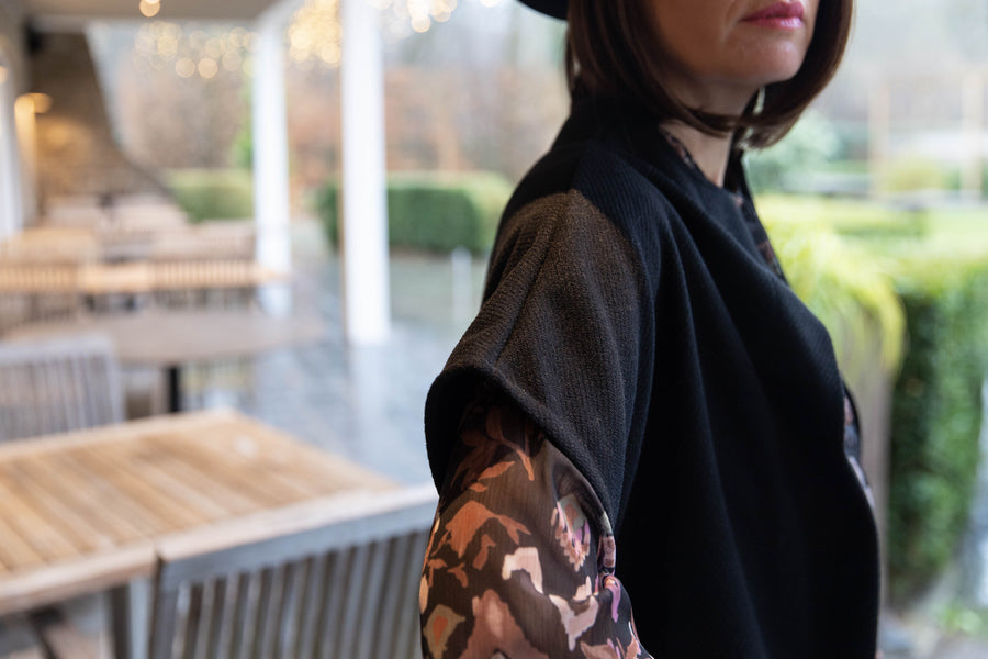 · Gilet Lupia · Noir ·
