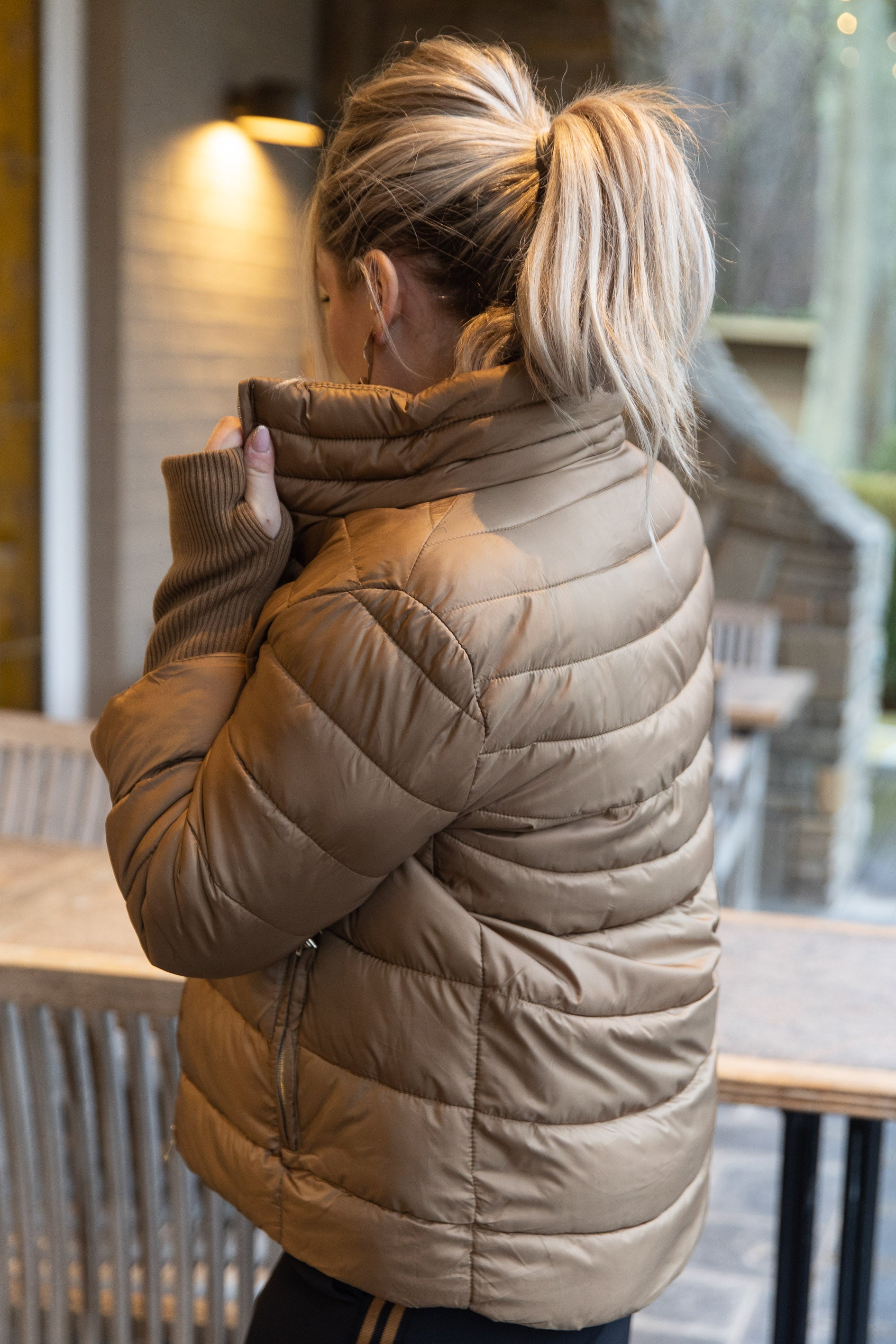· Novare Down Jacket · Camel ·