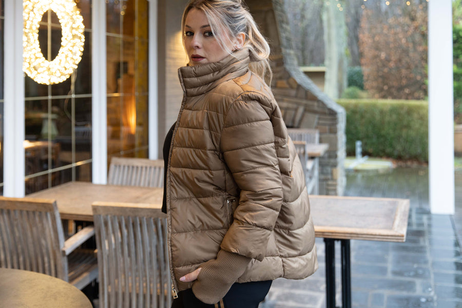 · Doudoune Novare · Camel ·