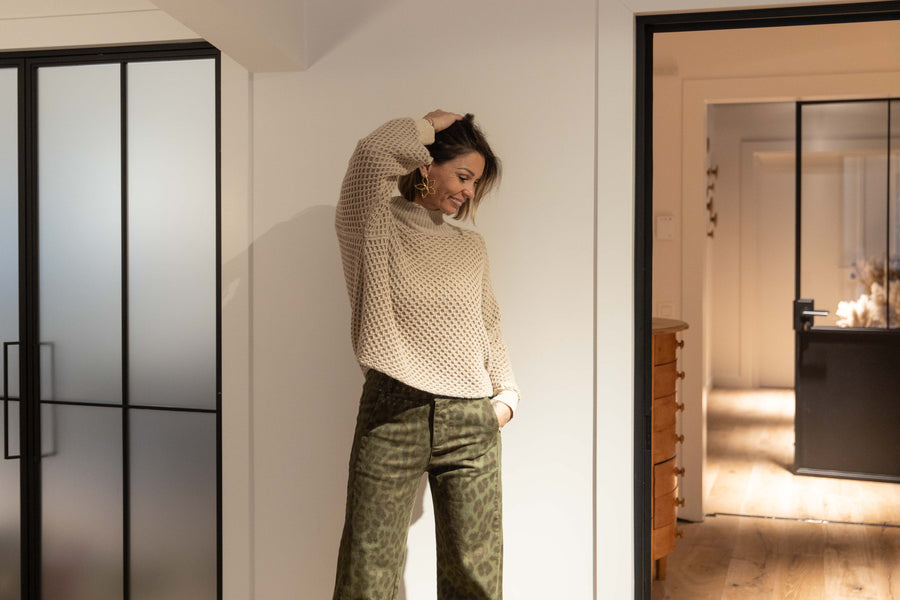 · Pull Talsano · Beige ·