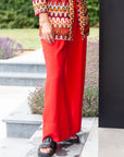 · Arco Pantalon · Rouge ·