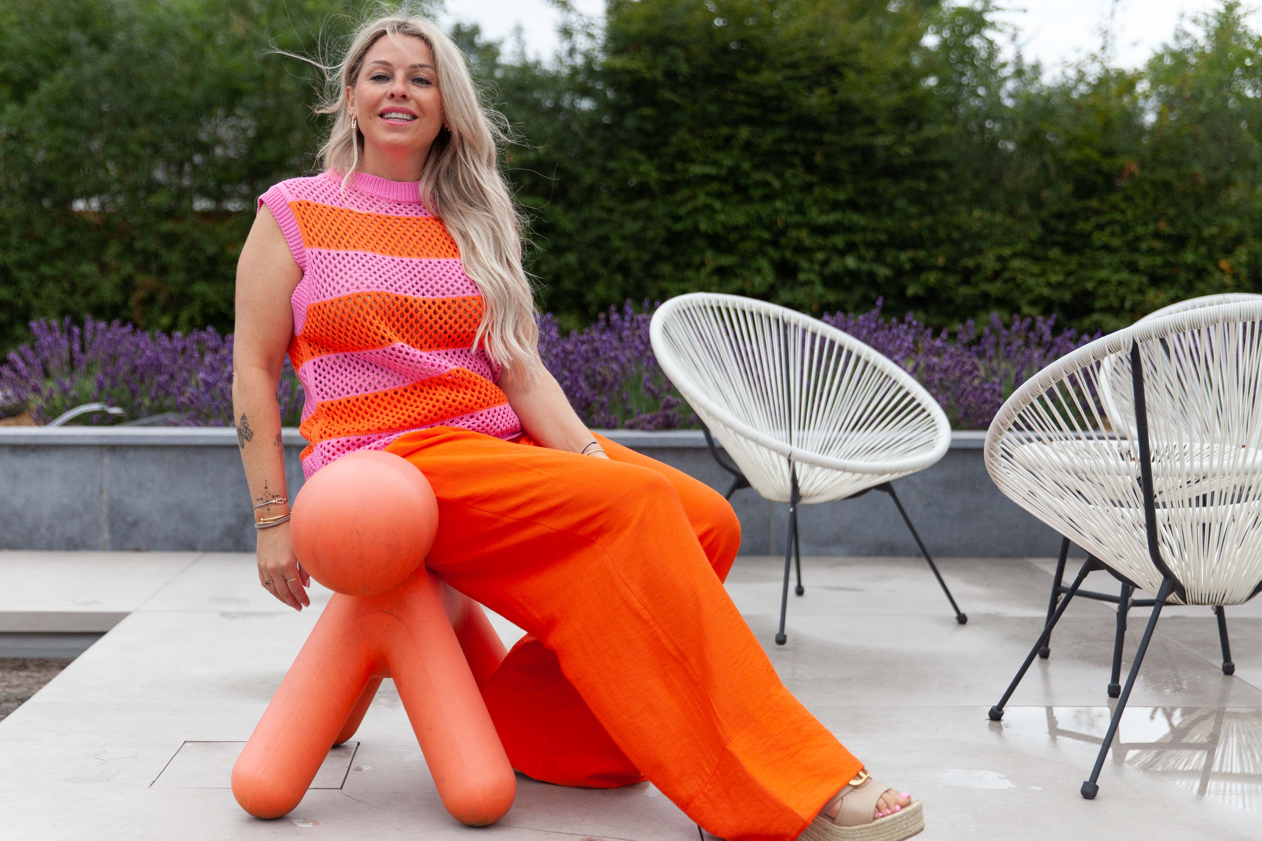 · Arco Pantalon · Rouge ·