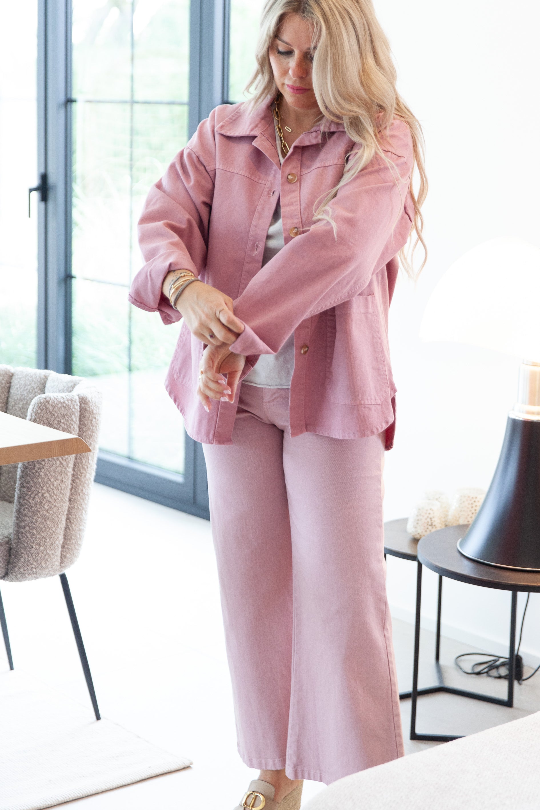 · Pepita Veste · Beige ·