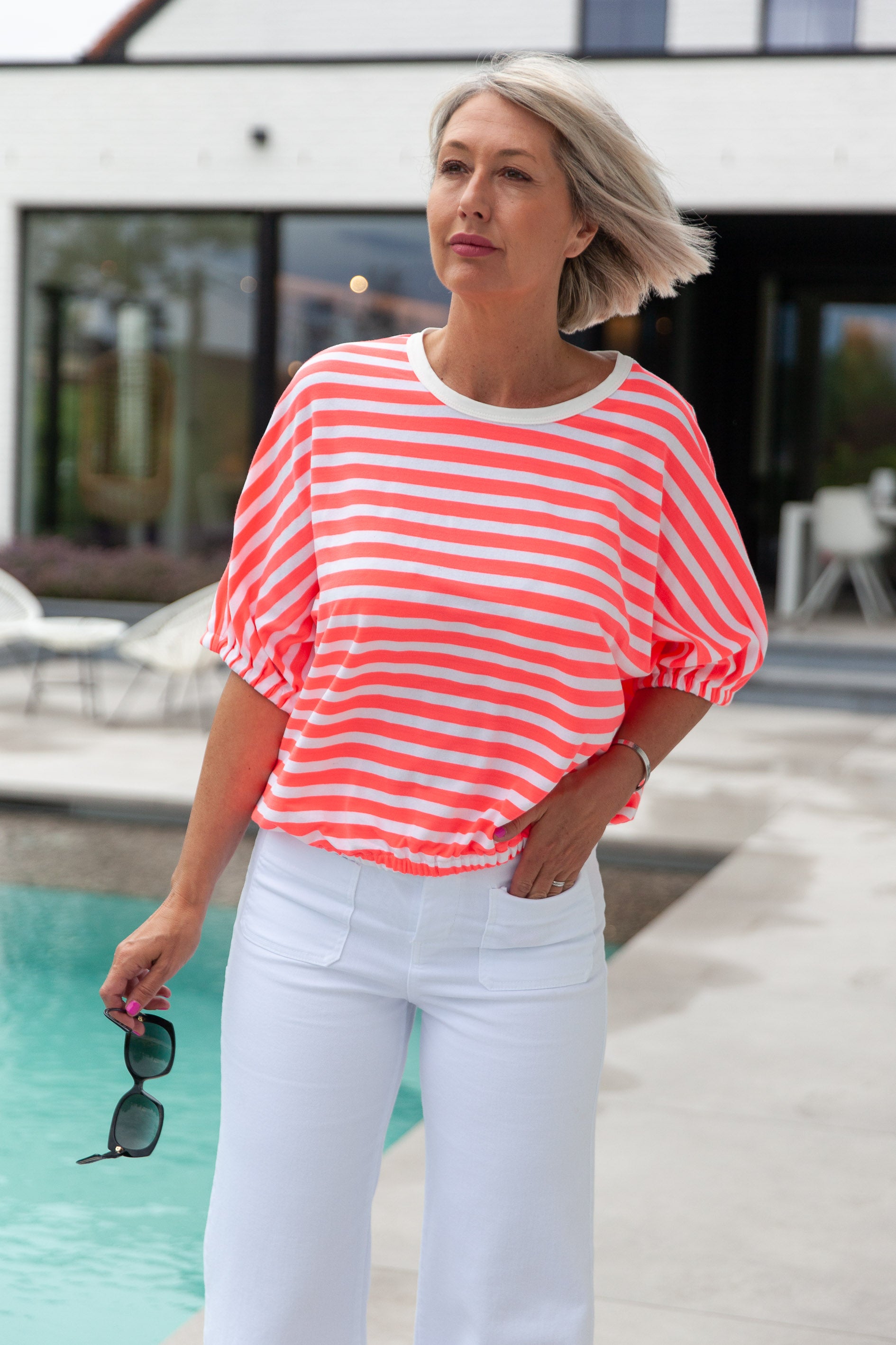 · Acconia Blouse · Vert Fluo ·