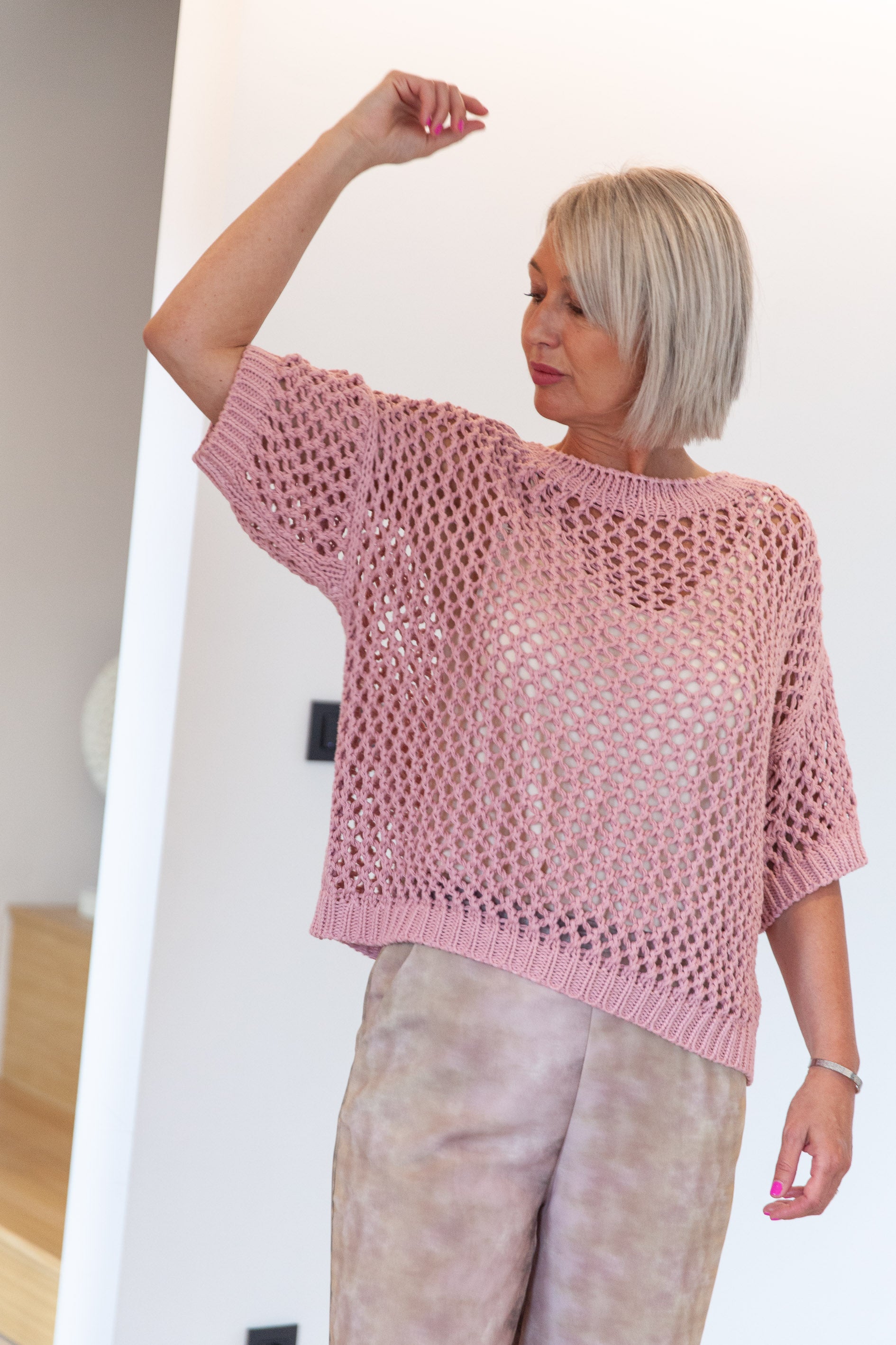 · Borgia Pull · Rose ·