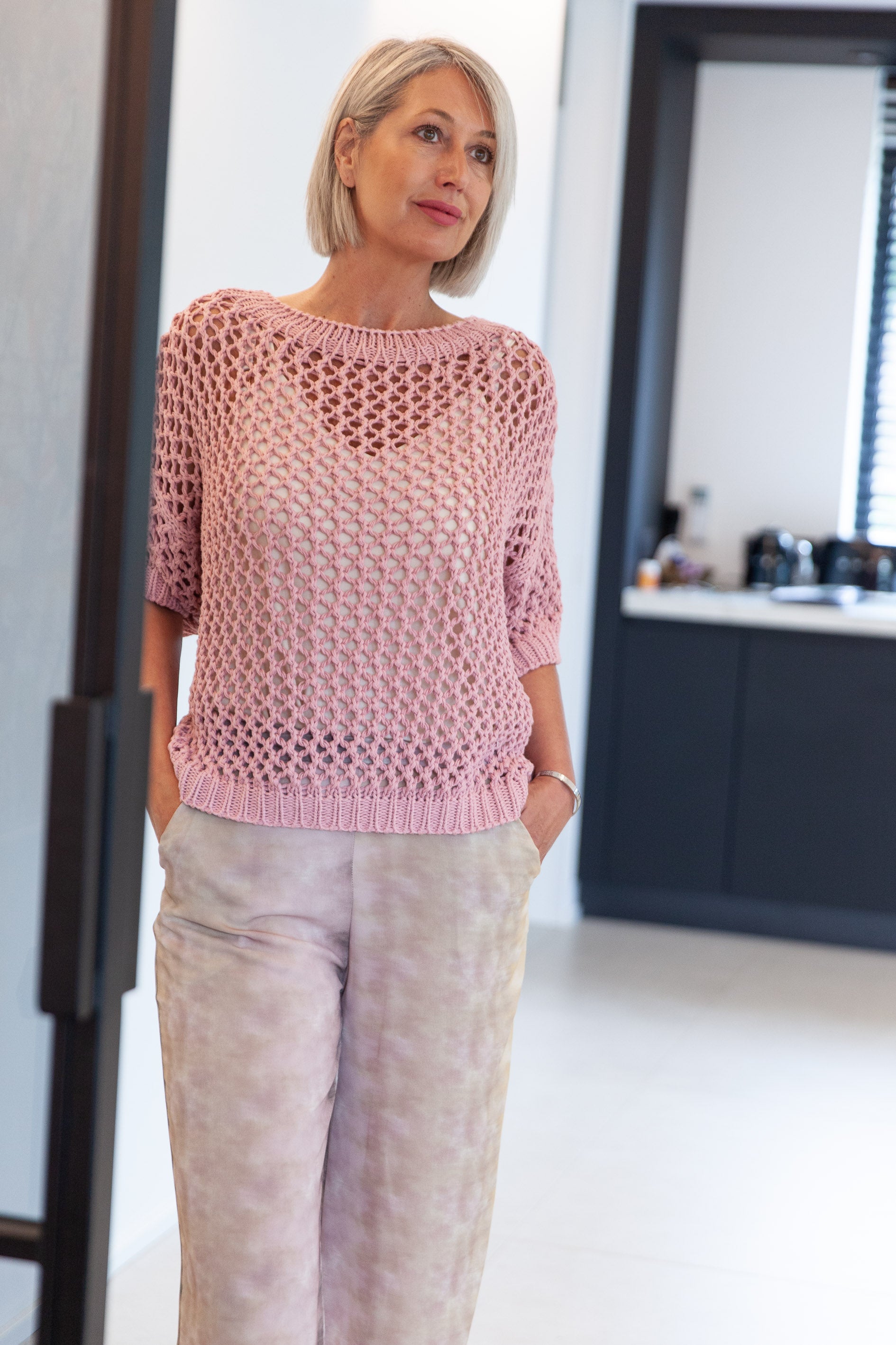 · Borgia Pull · Rose ·
