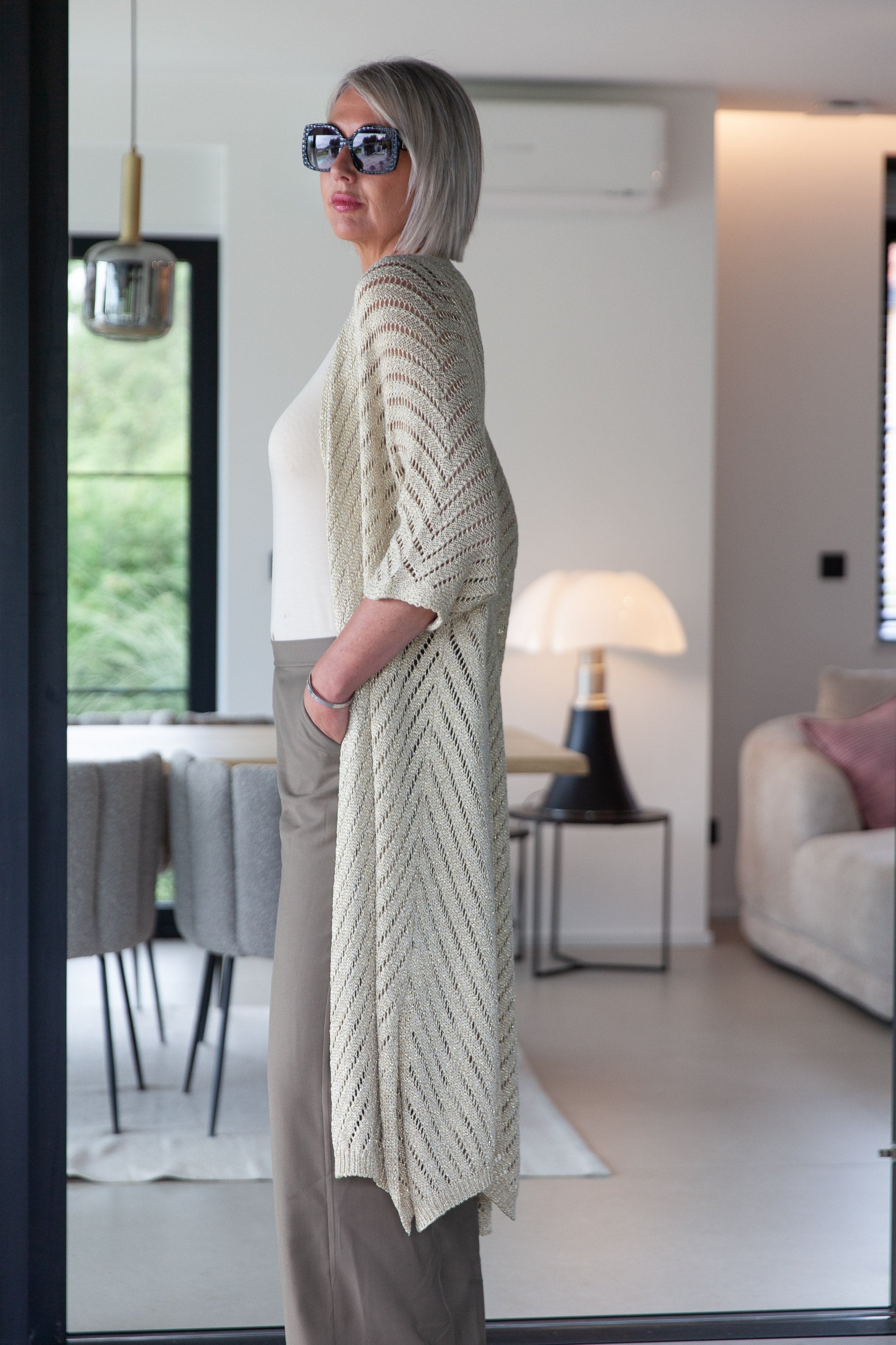 · Pescara Gilet · Doré ·