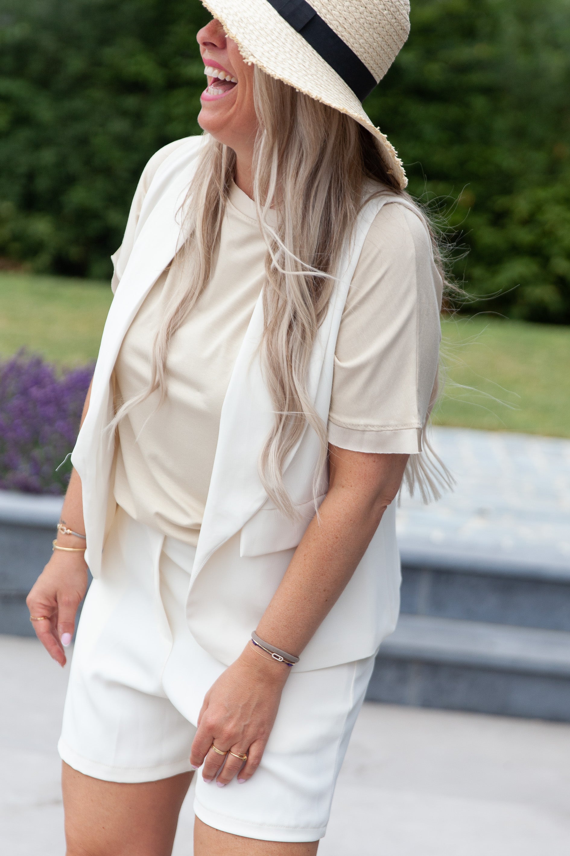 · Todi Gilet · Écru ·
